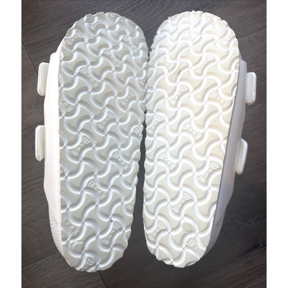 Birkenstock Arizona EVA White Sandals Womens 8 US 39 EU Slip On Comfort with Box - Picture 5 of 12